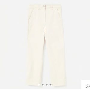 Everlane Straight Leg Crop / Sandstone